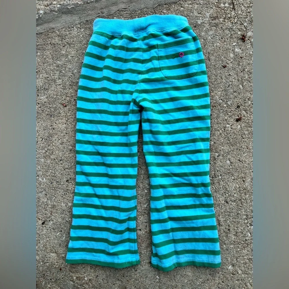 GAP Striped Kids flare/boot Pants - Blue and Green
